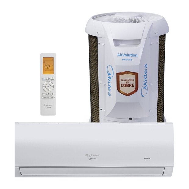 Ar-condicionado split Midea AirVolution Connect 22.000 BTUs